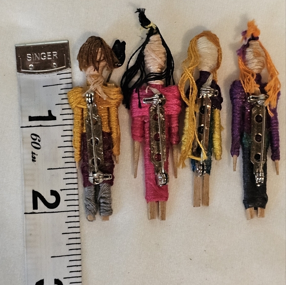 Voodoo Brooch Brooches Pins (4) - Picture 2 of 8